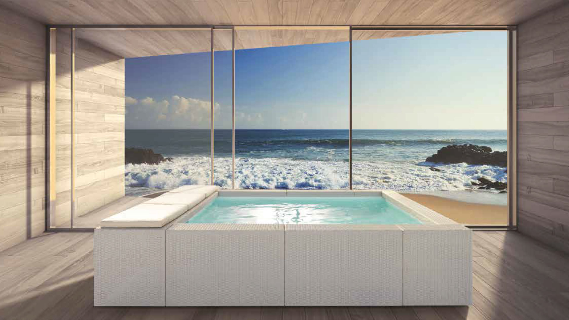 Piscina fuori terra di design