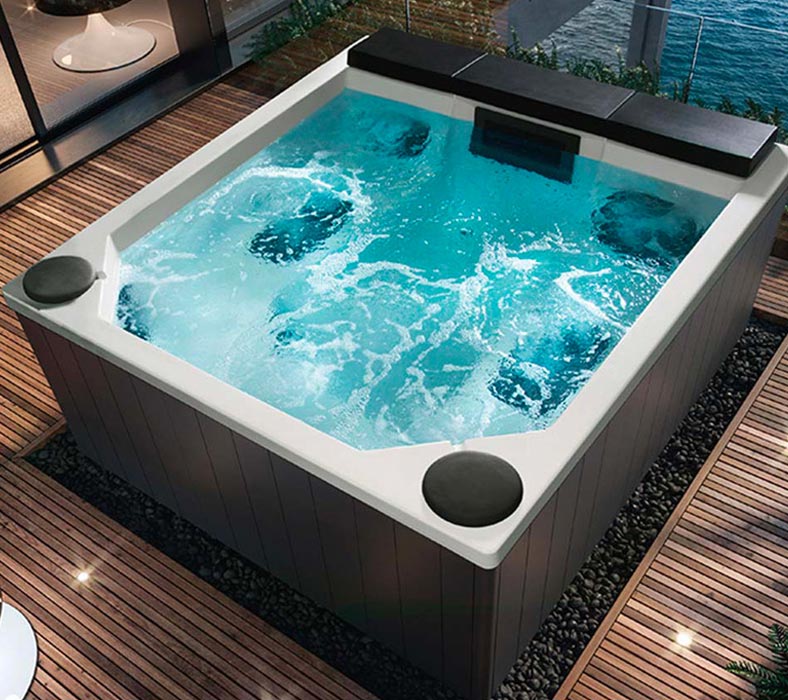 minipiscina da terrazzo